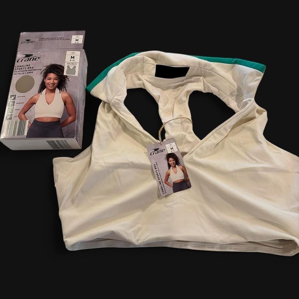 Crane Women's White and Cream Bra